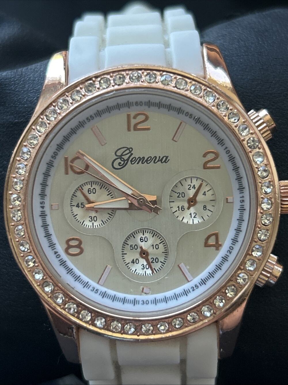 Geneva Rose Gold Tone Women’s Quartz Watch